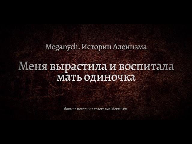 Меня вырастила и воспитала мать одиночка | Библиотека Меганыча. Аудиокнига для мужчин