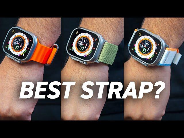 I Compared Every Apple Watch Ultra 2 Strap - (Trail vs Alpine vs Ocean)