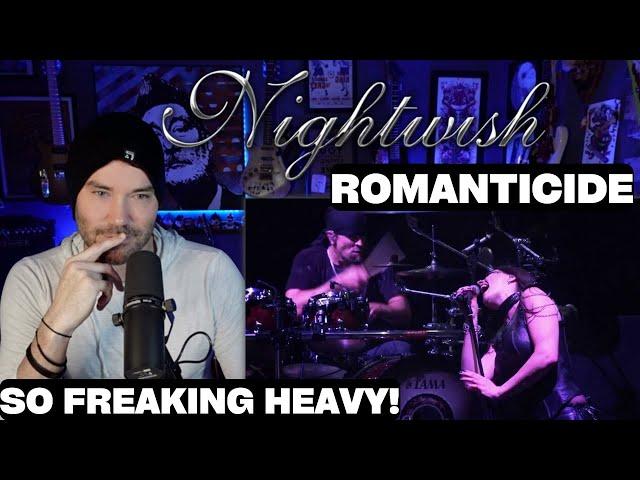 First Time Hearing - Nightwish - Romanticide ( Metal Vocalist Reaction )