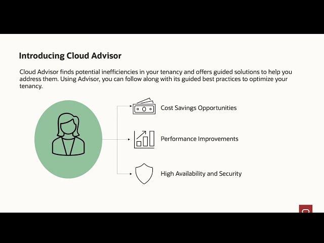 OCI Cloud Advisor Demonstration