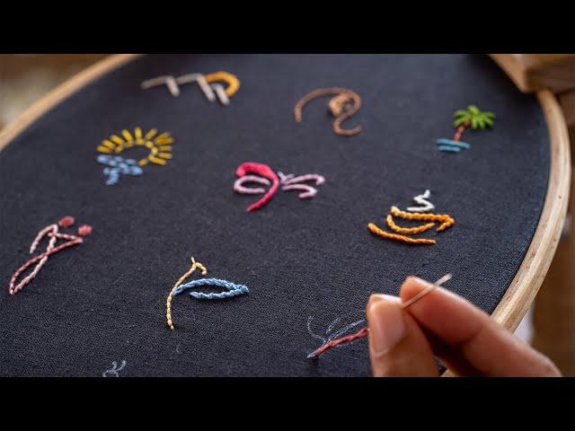 10 Beginner-Friendly Embroidery Designs