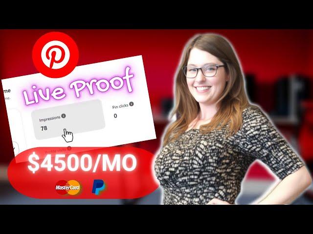 $4500/Month Using Pinterest 10 Minutes A Day HURRY UP! (Make Money Online 2023)