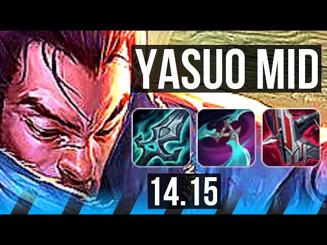 YASUO vs SYNDRA (MID) | 8/2/13, 700+ games | EUNE Master | 14.15