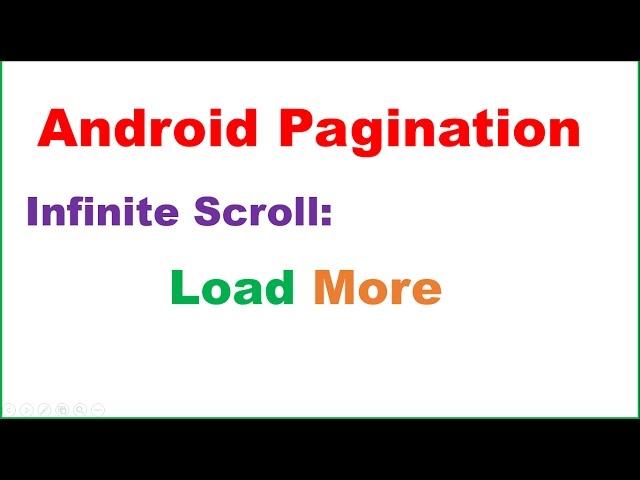 Android Pagination Ep.04 : RecyclerView - Infinite/Endless Scroll Pagination