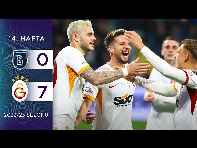 Medipol Başakşehir (0-7) Galatasaray | 14. Hafta - 2022/23