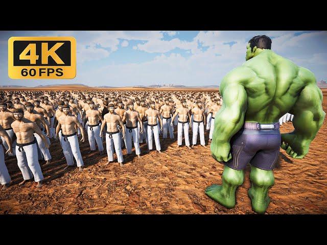 Hulk vs 1000 Every Unit — Ultimate Epic Battle Simulator 2 — UEBS 2