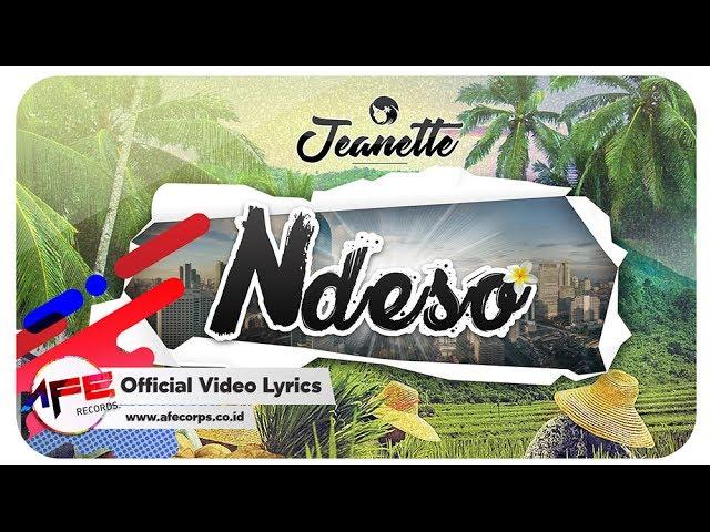 Jeanette - Ndeso (Official Video Lyrics)