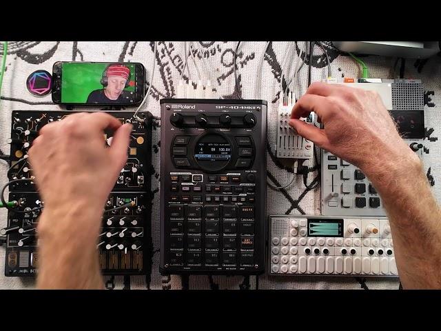ROLAND SP-404 MKII LOOP CAPTURE FEATURE IN THE 4.04 UPDATE WITH NICK HOOK