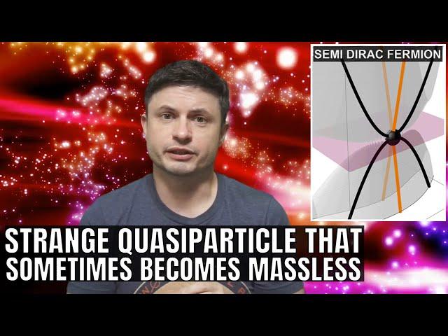 Quasiparticle That Only Has Mass When Moving In One Direction