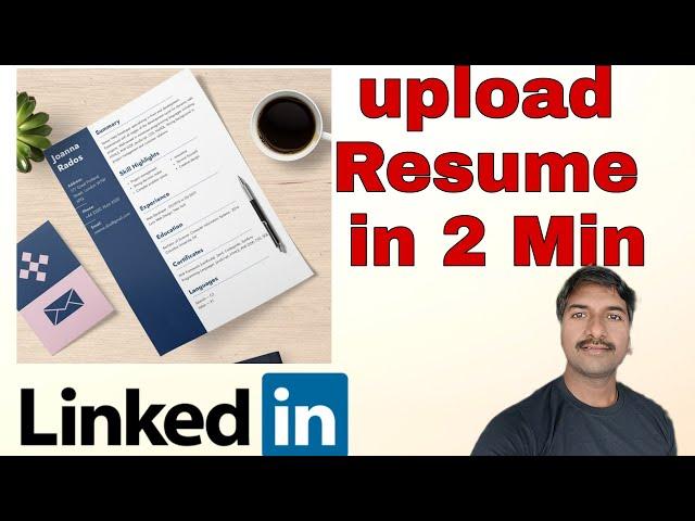 Upload Resume to Linkedin in 2 minutes | @byluckysir