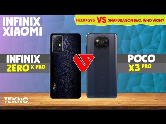 Infinix Zero X Pro vs Xiaomi Poco X3 Pro | HELIO G95 VS SNAPDRAGON 860, WHO WON 