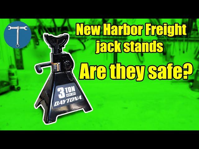 Review: New Harbor Freight Daytona Locking Pin Jack Stands