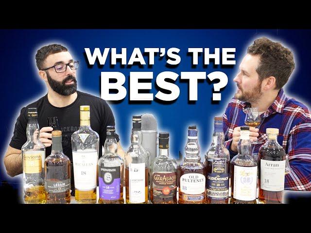 What's the Best 18 Year Old Scotch? (Semi-Blind Tasting)