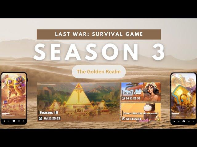 Last War: Survival Game - Season 3 - Golden Realm First Look #lastwar #season3 ️ 