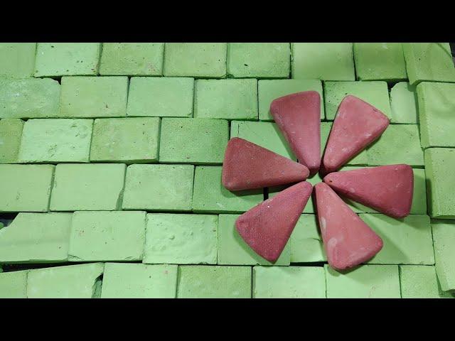 Green And Pink Dyed Reforms | Gym Chalk ASMR | Sleep Aid 