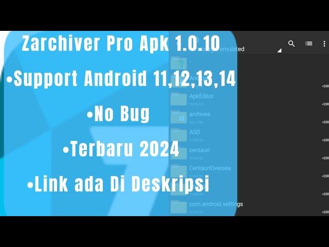 Apk Zarchiver Pro 1.0.10 | Support Android 11,12,13,14