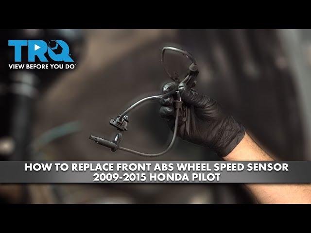 How to Replace Front ABS Wheel Speed Sensor 2009-2015 Honda Pilot