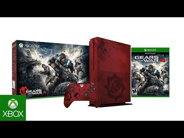 Gears of War 4 2TB bundle Unboxing in 4K