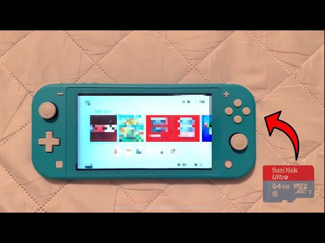 How to Transfer Games to SD Card on Nintendo Switch Lite