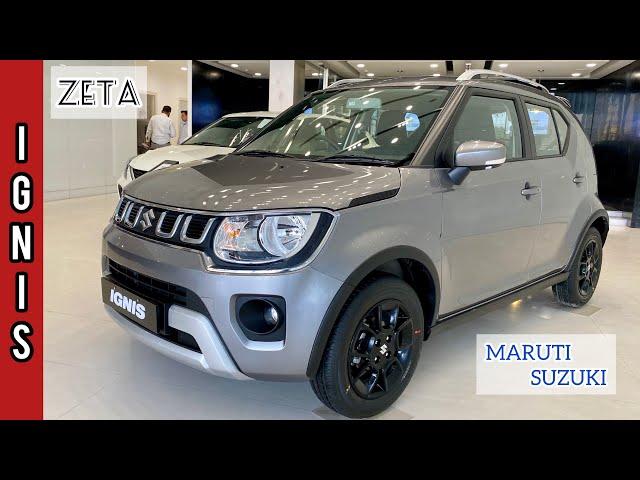 2021 Maruti Suzuki Ignis Zeta Petrol Manual  detailed walkaround, review, features &OnRoad Price