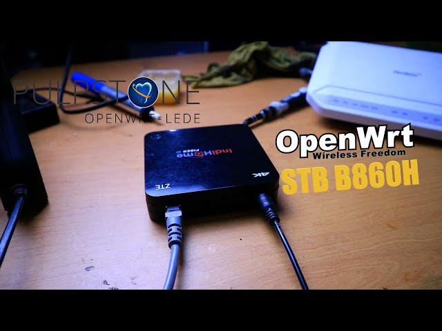 Install OpenWRT di STB B860H