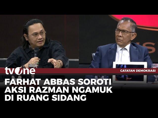 Farhat Abbas Sebut Razman Punya Banyak Musuh: Dia Angkuh! | Catatan Demokrasi tvOne