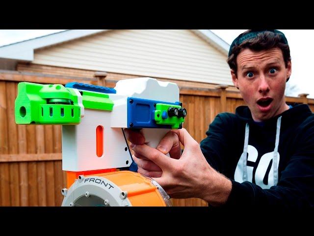 INSANE FULL AUTO NERF GUN! | Project FDL-2