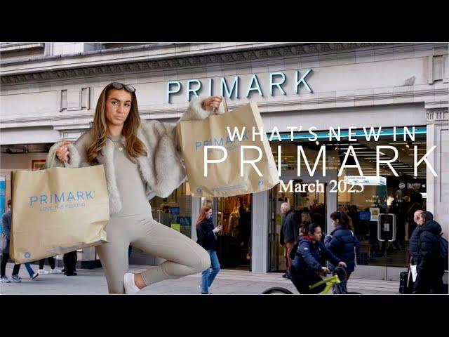 WHAT'S NEW IN PRIMARK MARCH 2025 | clothes, home, accessories, beauty, swim, pjs & more | spring uk