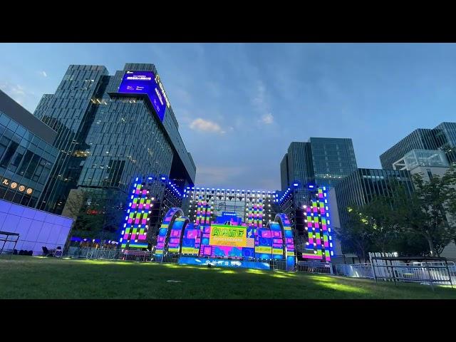 Outdoor rental led screen for the event effect