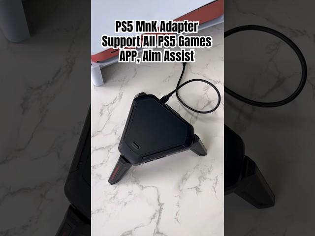 How to Get Aim Assist on PS5 Keyboard and Mouse Adapter #ps5gameplay #ps5setup #ps5controller