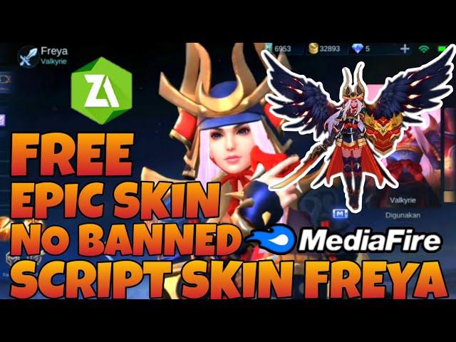 SCRIPT SKIN FREYA EPIC RAVEN SHOGUN FULL EFFECT WITH FRAME