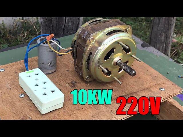 How to generate homemade infinite energy with a car alternator and an engine 