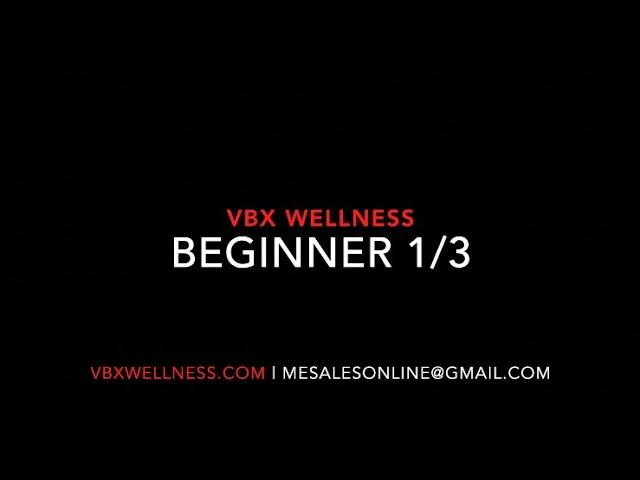 VBX Wellness | Beginner Video 1/3