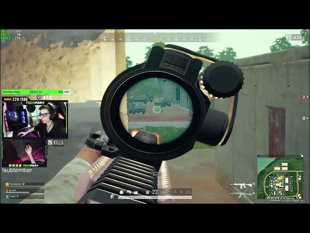 PUBG Pro Funny fails I frogman1 PUBG Gameplay