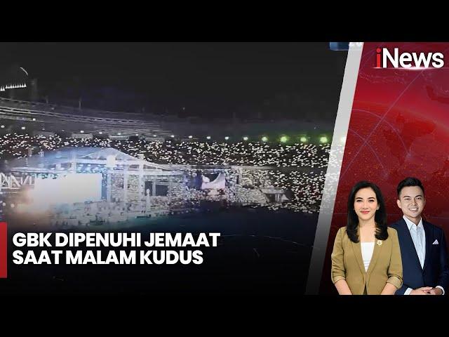 Perayaan Natal Akbar, GBK Dipenuhi Jemaat saat Malam Kudus - iNews Today 25/12