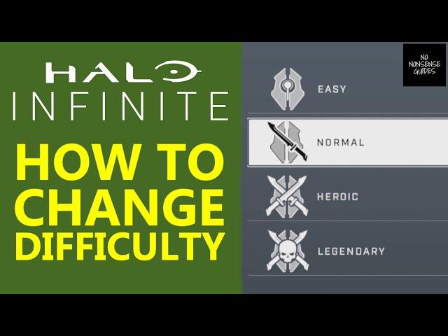 Halo Infinite How to Change Difficulty