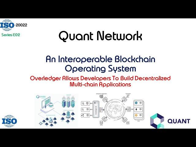 #QuantNetwork, a #crypto  #blockchain operating system (#OS) connecting blockchains at global scale