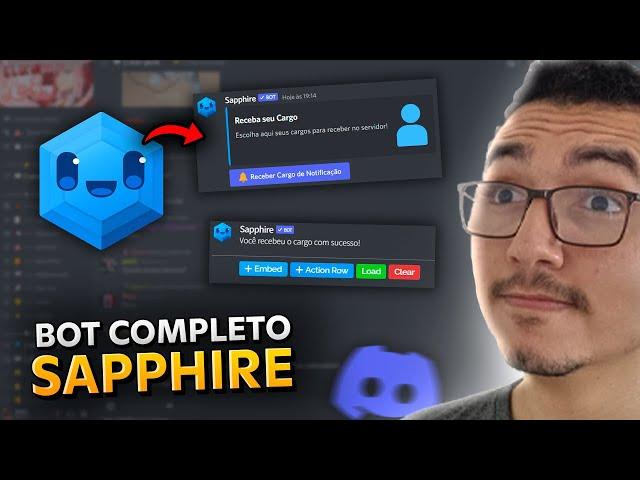 O MELHOR BOT COMPLETO para 2024!! SAPPHIRE BOT Tutorial