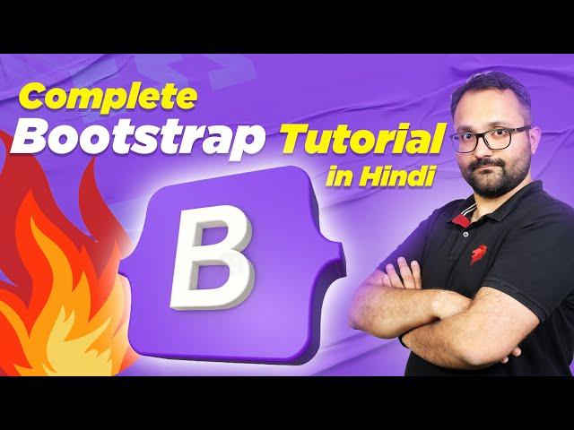 Bootstrap Tutorial in Hindi With 1 Projects for Beginners | Complete Bootstrap 5 Tutorial in Hindi