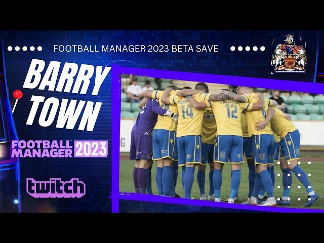 The Chaos Of European Football In Football Manager 2023 BETA SAVE Barry Town Save!!