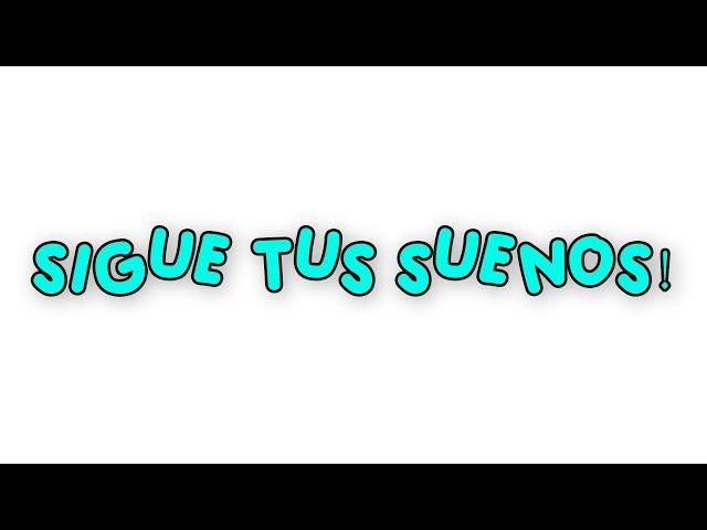 01. SIGUE TUS SUEÑOS - Bep lifestyle