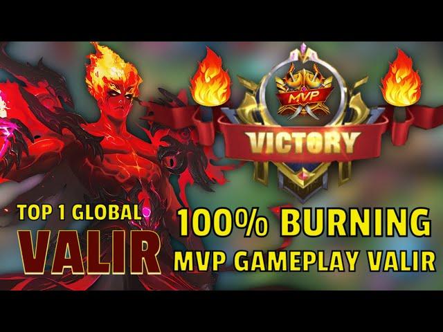 Top 1 Global Valir Non Stop Burning! Valir Best Build 2021 | Build Top 1 Global Valir - MLBB