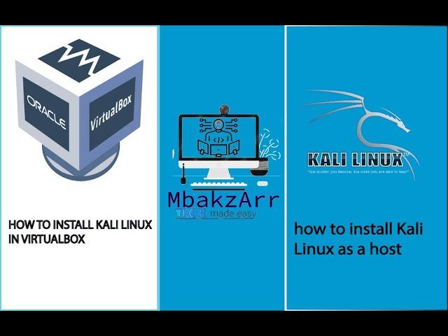 How to install Kali linux in your PC && How to install Kali linux in VirtualBox &  using rufus.