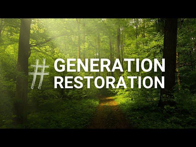 Artists, scientists, leading voices team up for #GenerationRestoration