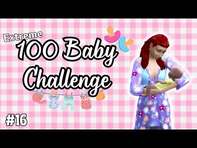 The Kids Are NOT Alright!! | Sims 4 Extreme 100 Baby Challenge | #16