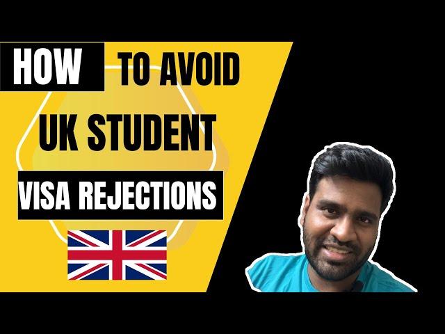 How to avoid UK Student Visa rejections | Finance documents for visa