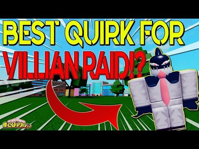 [NEW CODE!] BEST QUIRK FOR VILLAIN RAID MODE!? |BOKU NO ROBLOX REMASTERED!? | ROBLOX |