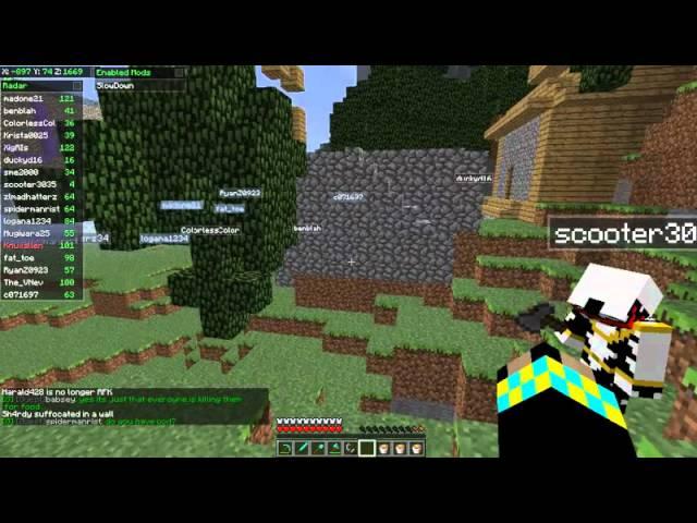 Minecraft - Trolling people on iJustine's server