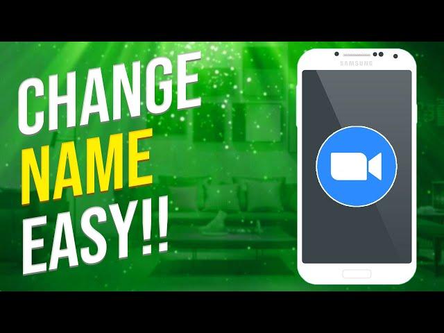 How To Change Name In Zoom Meeting Mobile (Easy!)