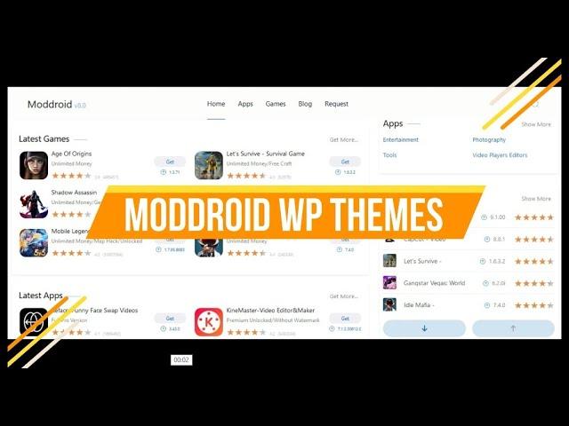 Install and Setting Import Demo Moddroid Wordpress Themes